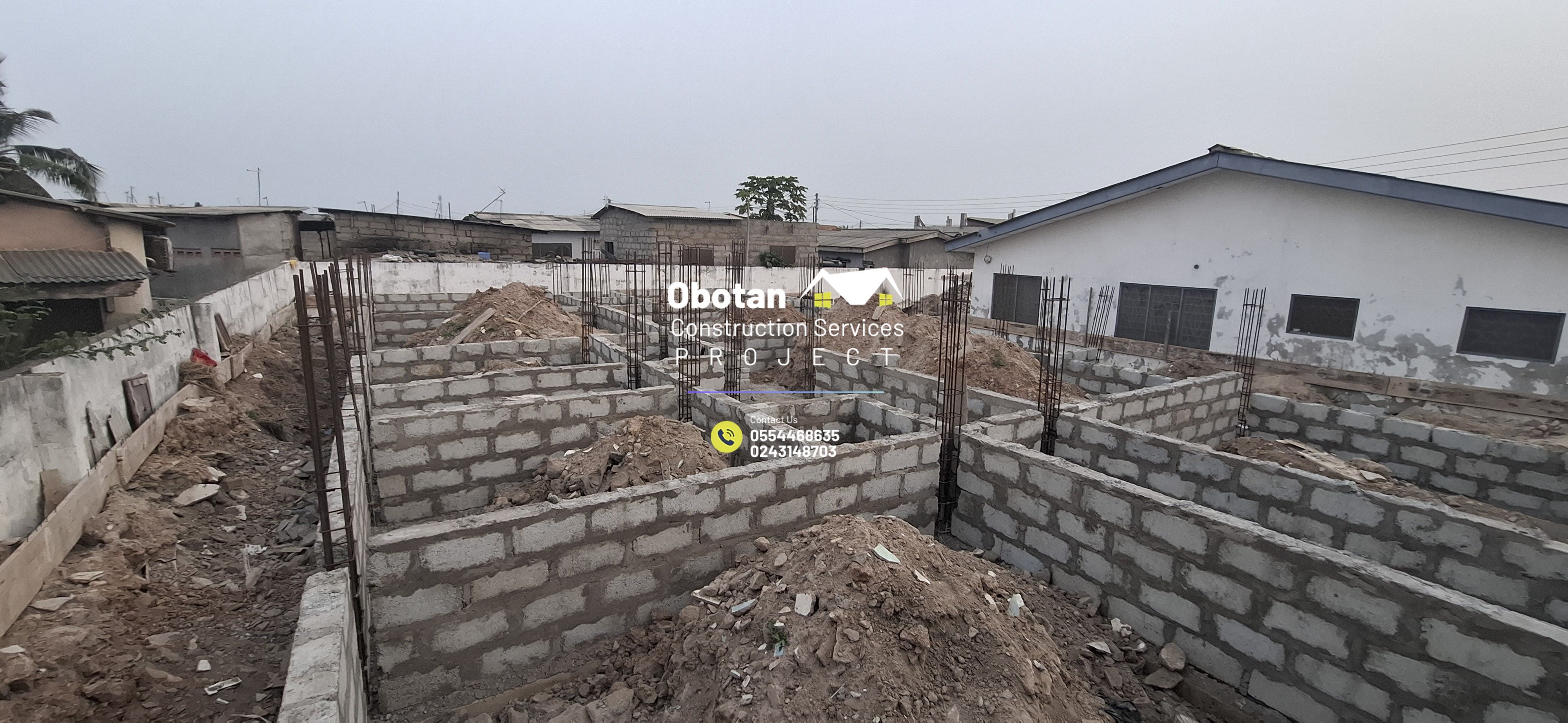 Three-Storey Residential Apartment