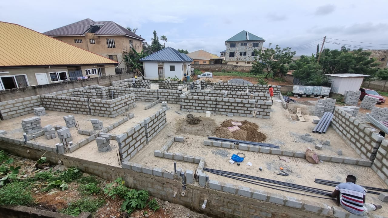 Three-Storey Residential Apartment