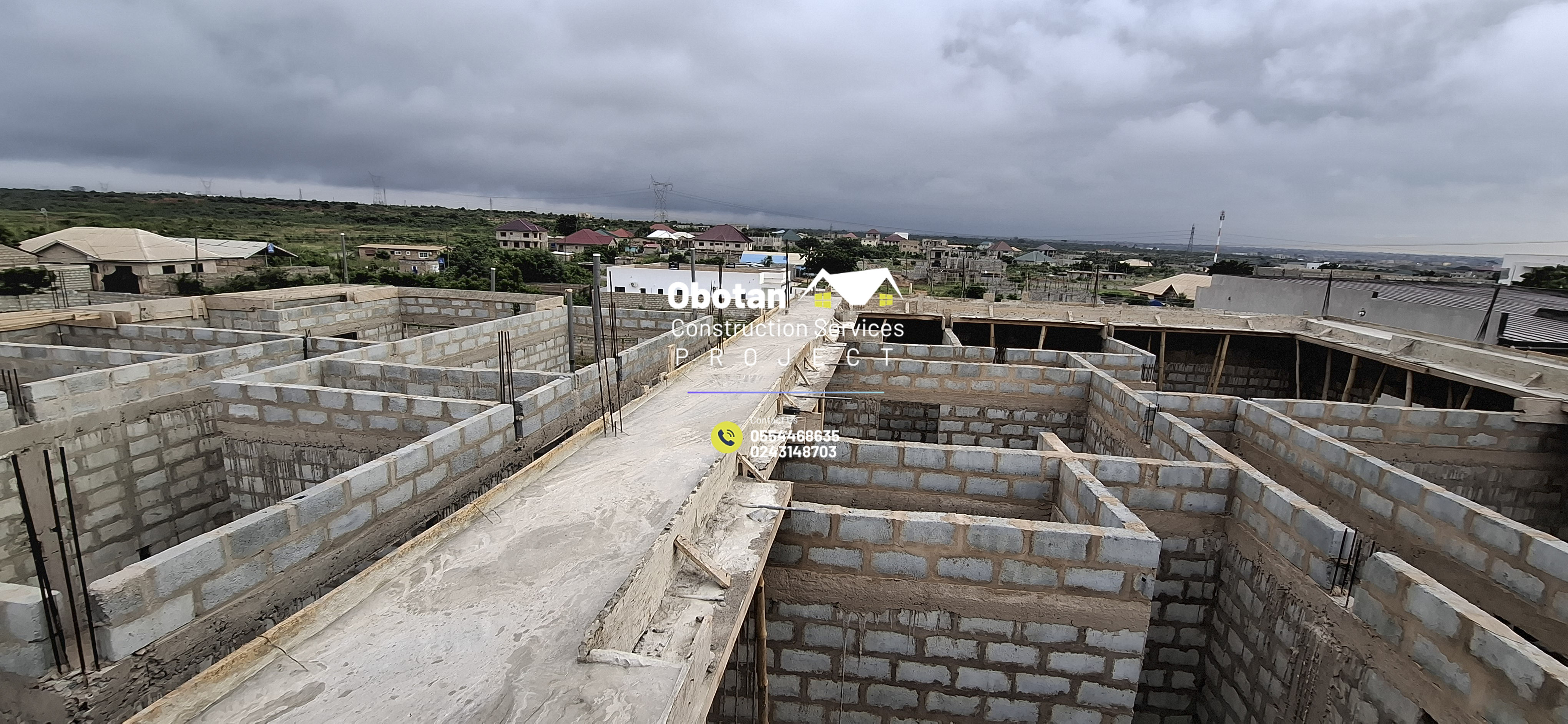 Double Two-Storey Residential Building