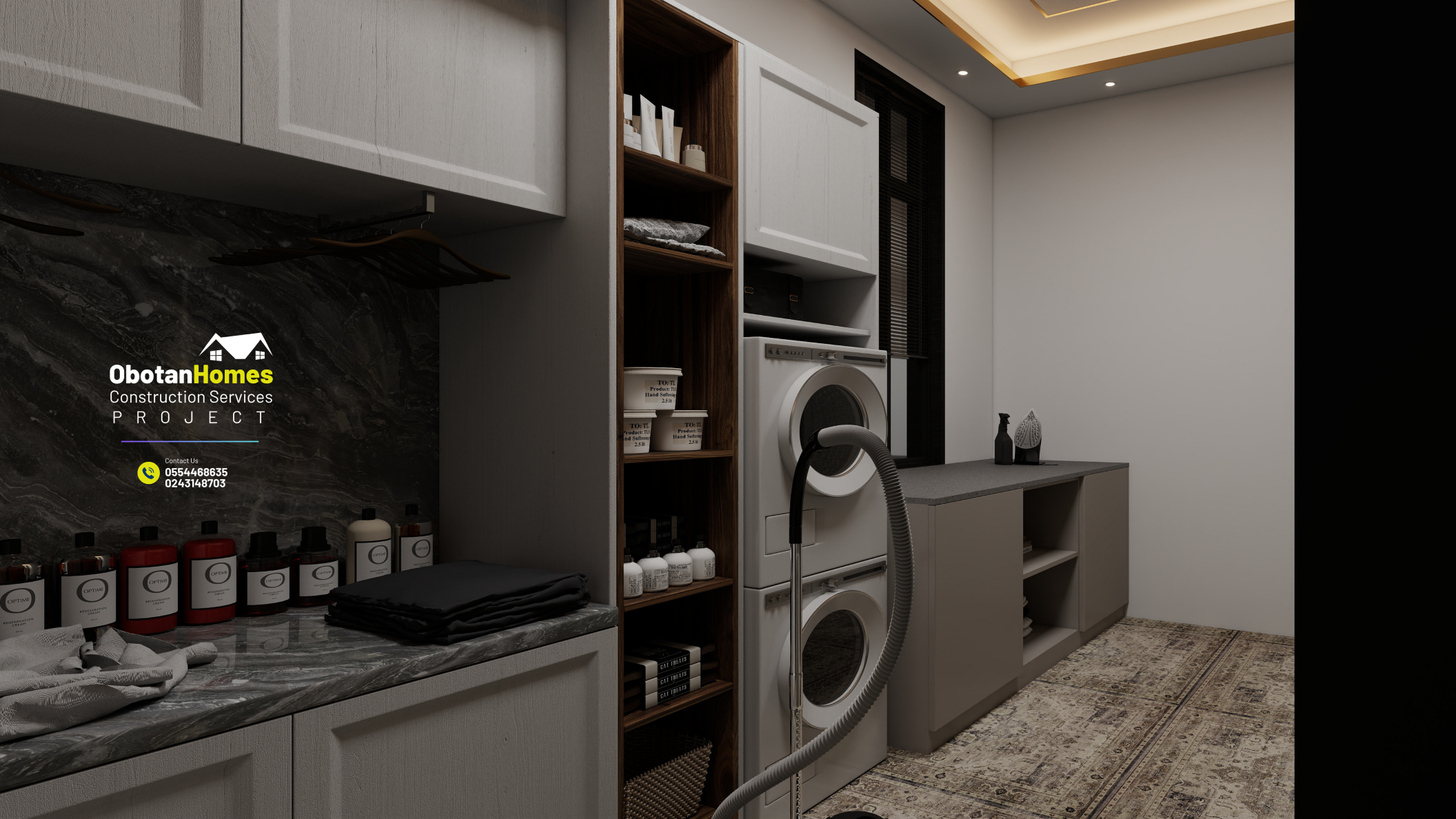 3D Modelling: Five (5) Two-Storey Residential Building
