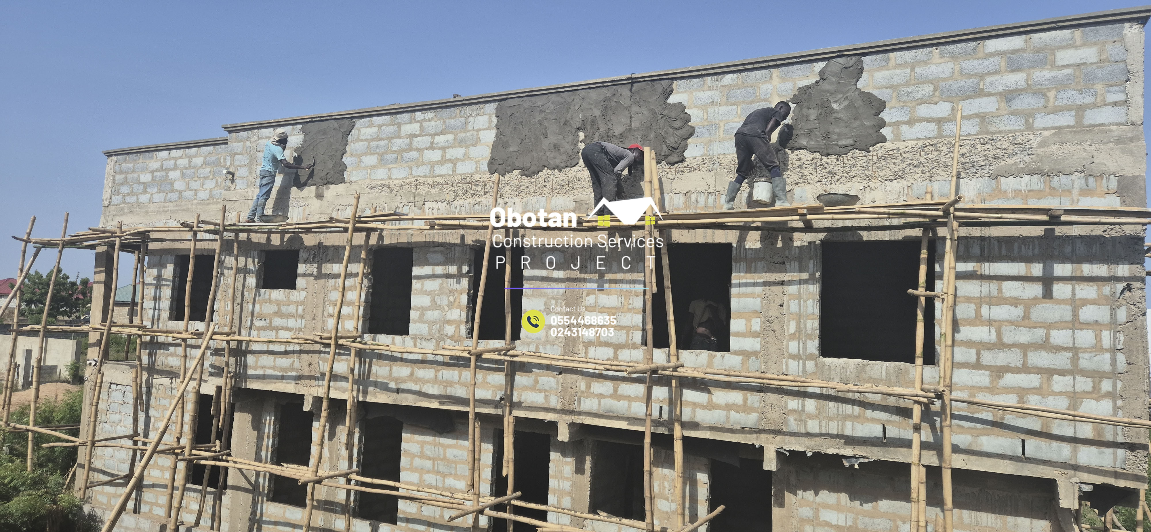 Double Two-Storey Residential Building