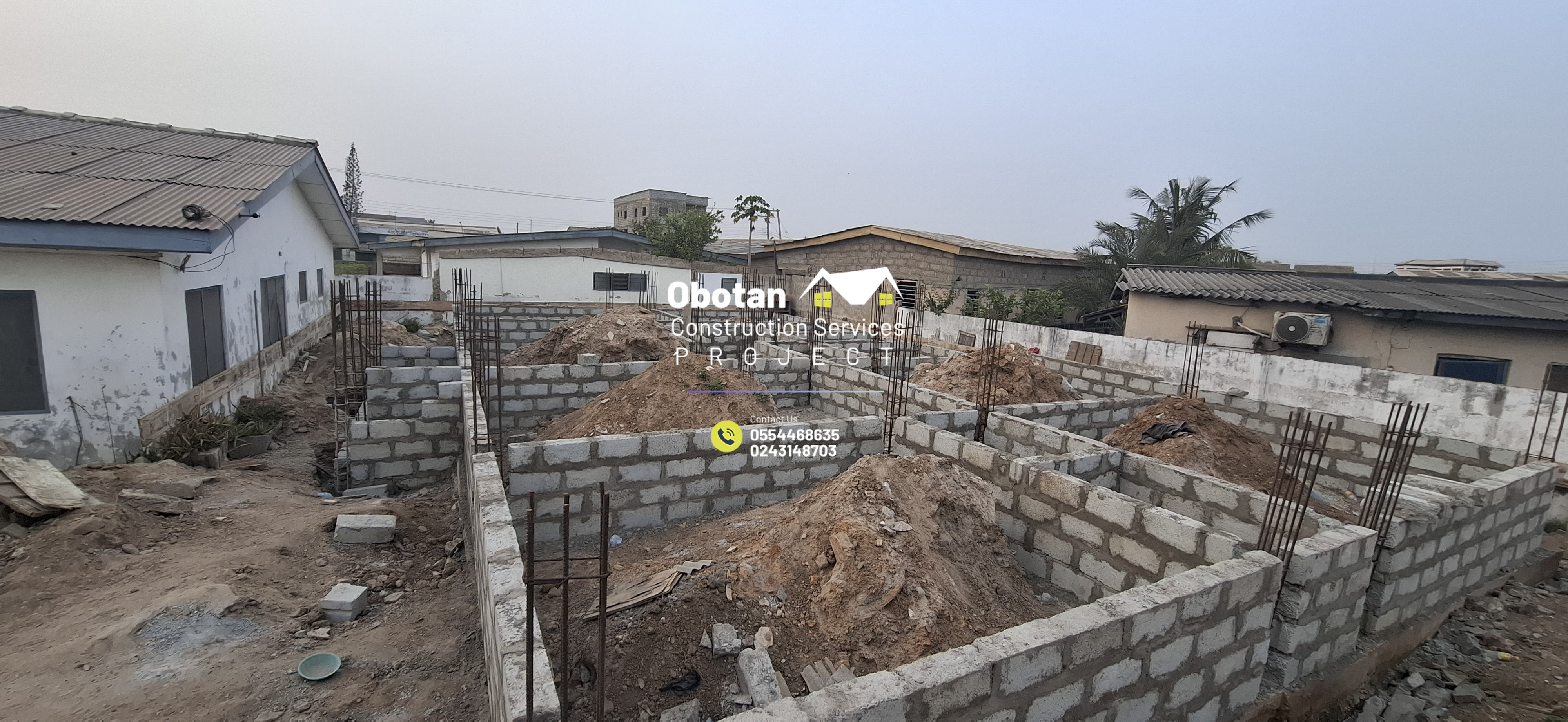 Three-Storey Residential Apartment