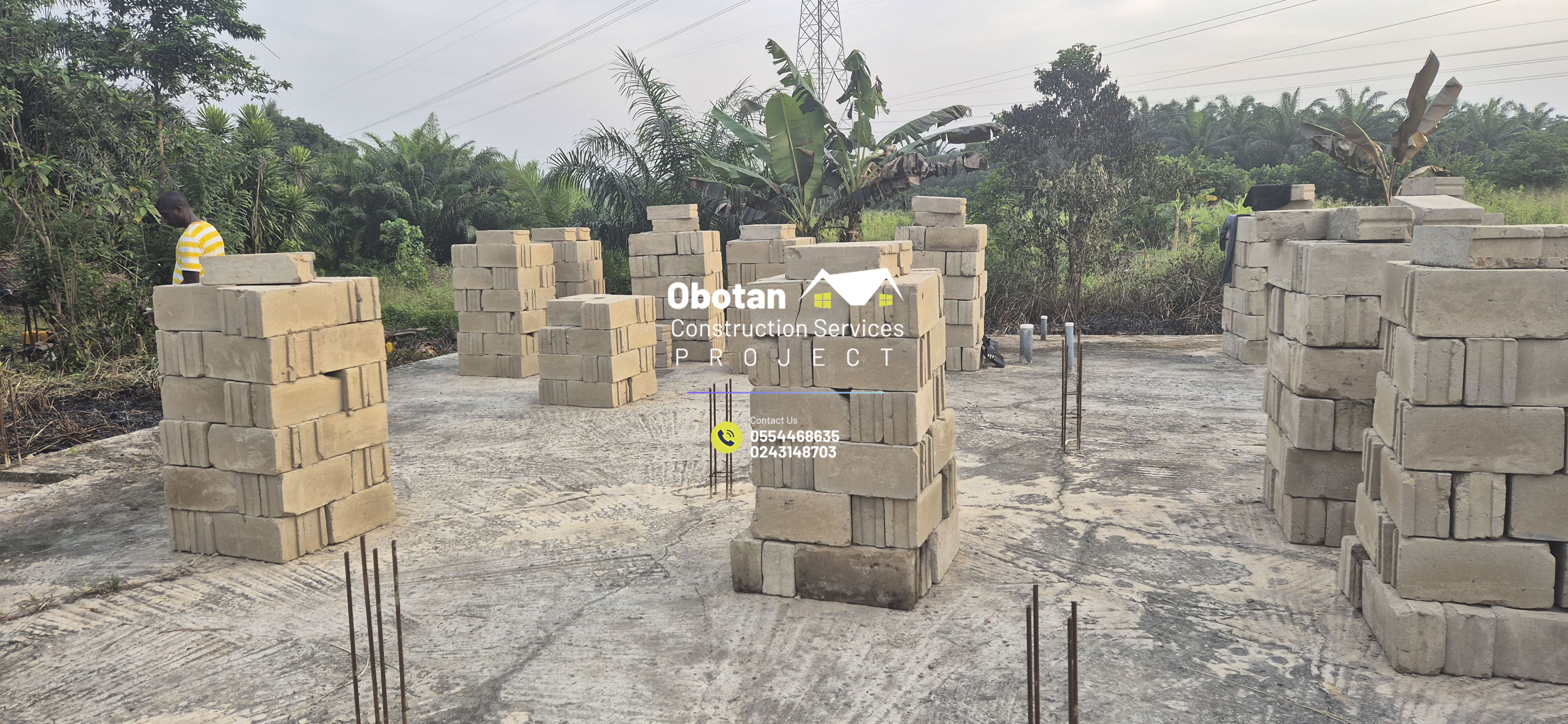 Work Progress : Four (4) Bedroom Residential Building