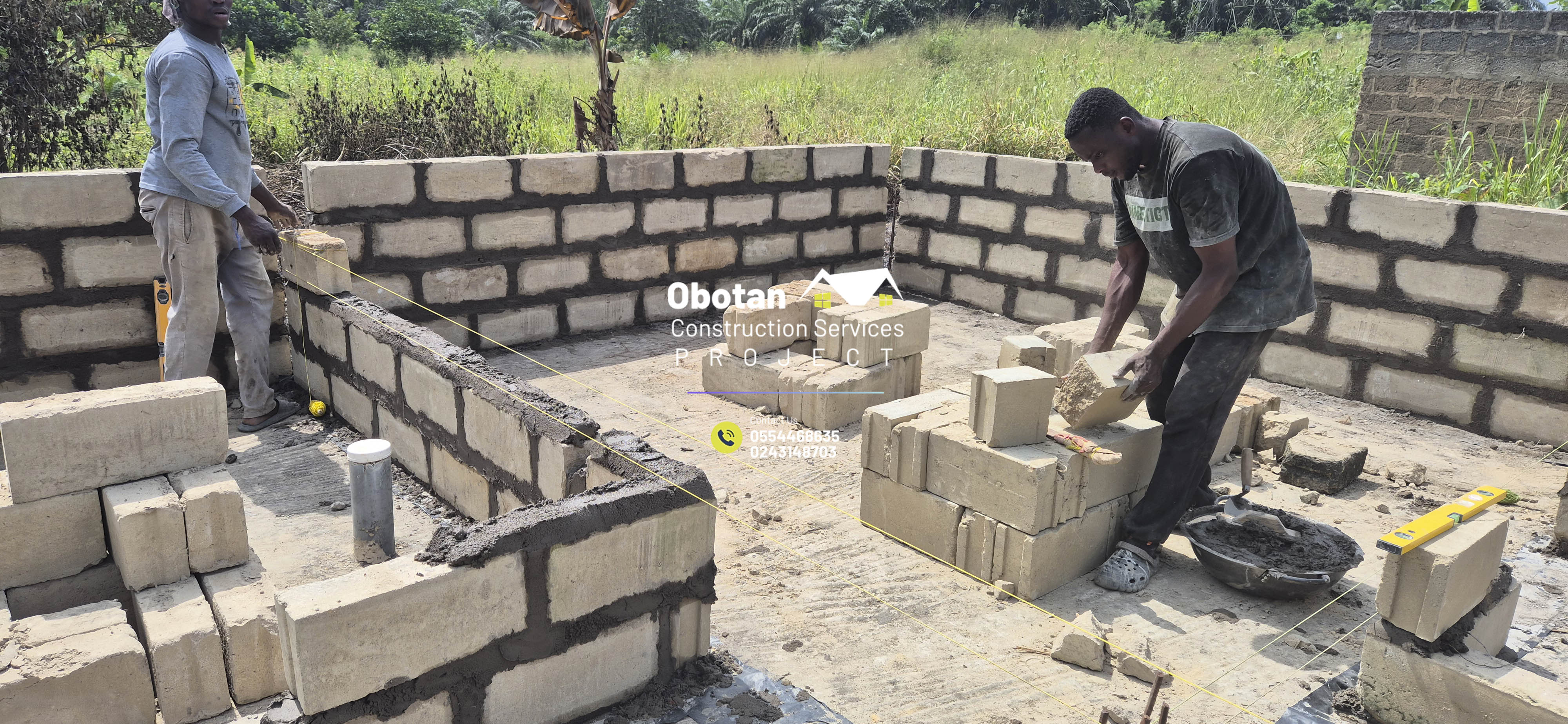 Work Progress : Four (4) Bedroom Residential Building