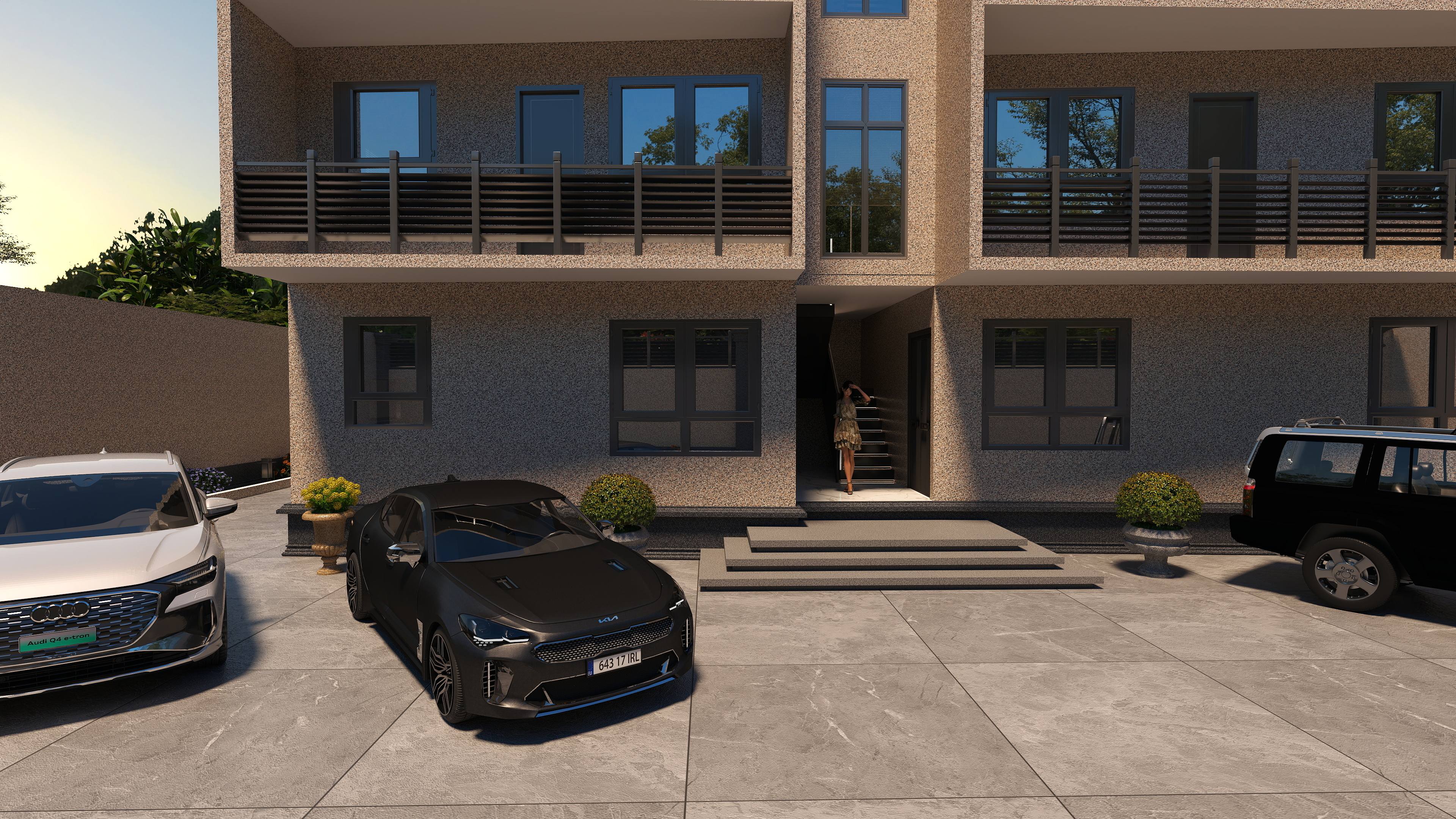 PROPOSED THREE {3} STOREY RESIDENTIAL APARTMENTS PLAN