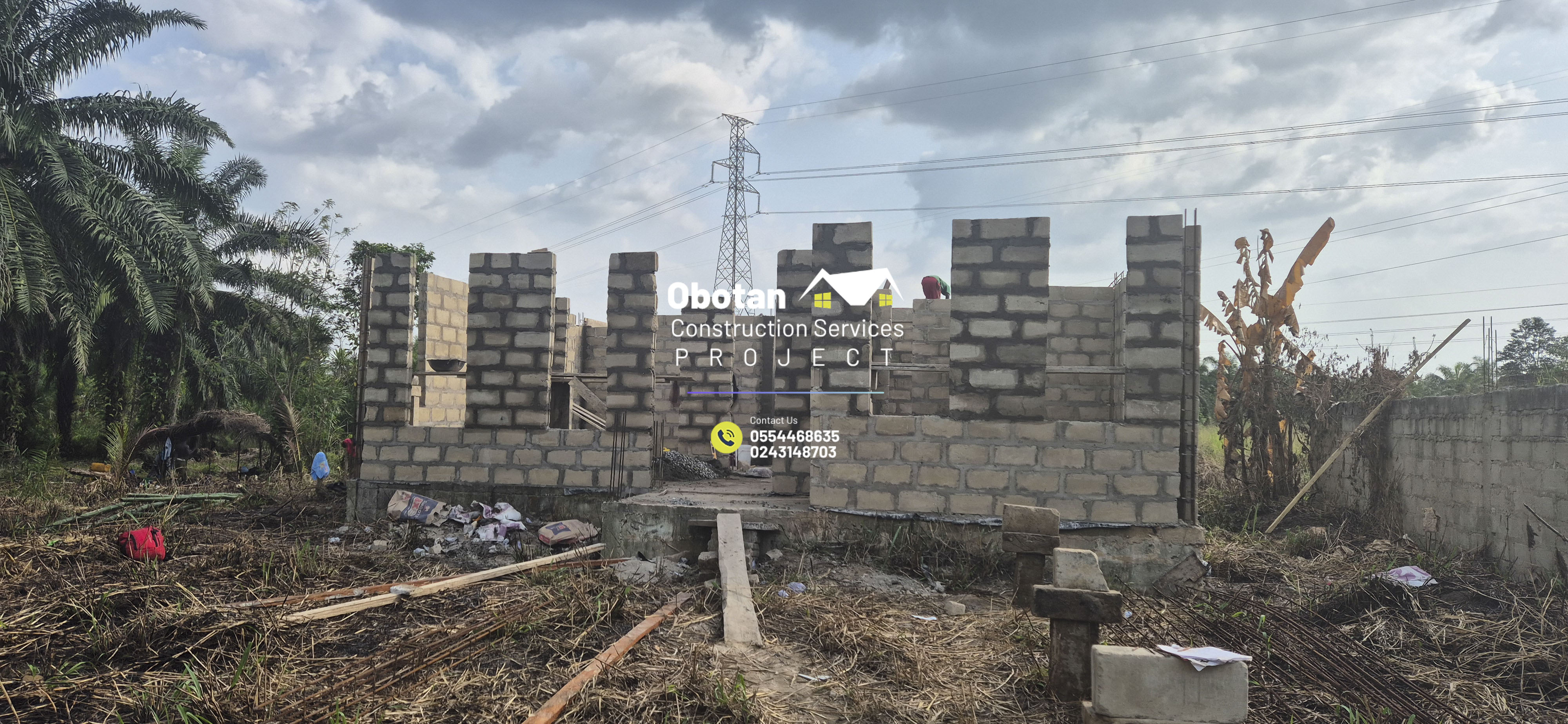 Work Progress : Four (4) Bedroom Residential Building