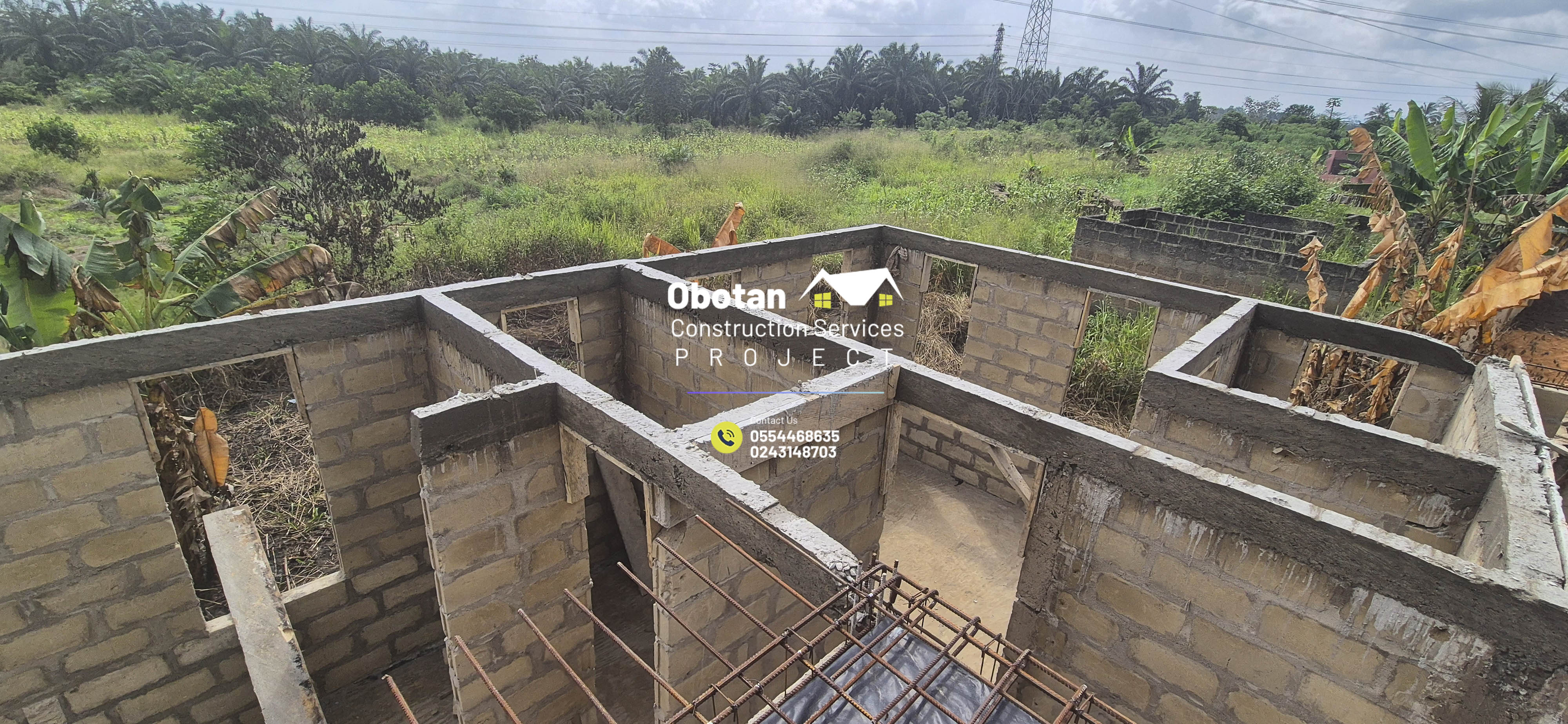 Work Progress : Four (4) Bedroom Residential Building