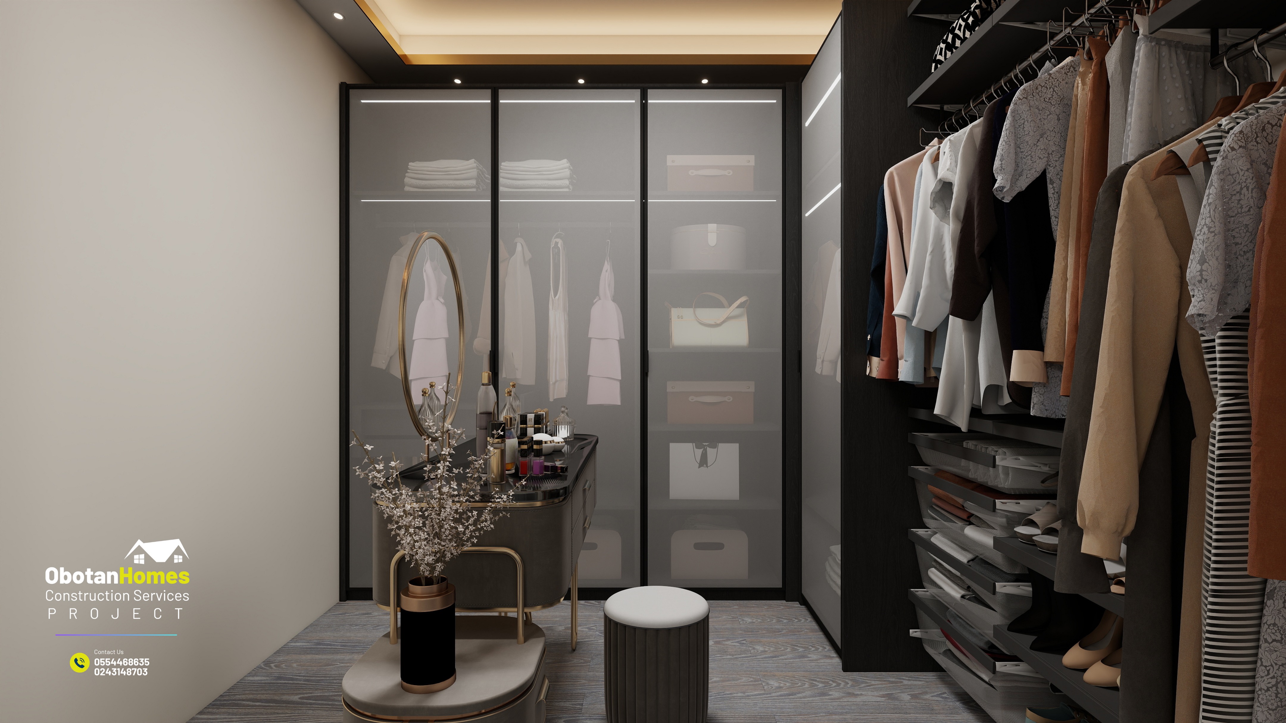 3D Rendering Of Six Bedroom Villa