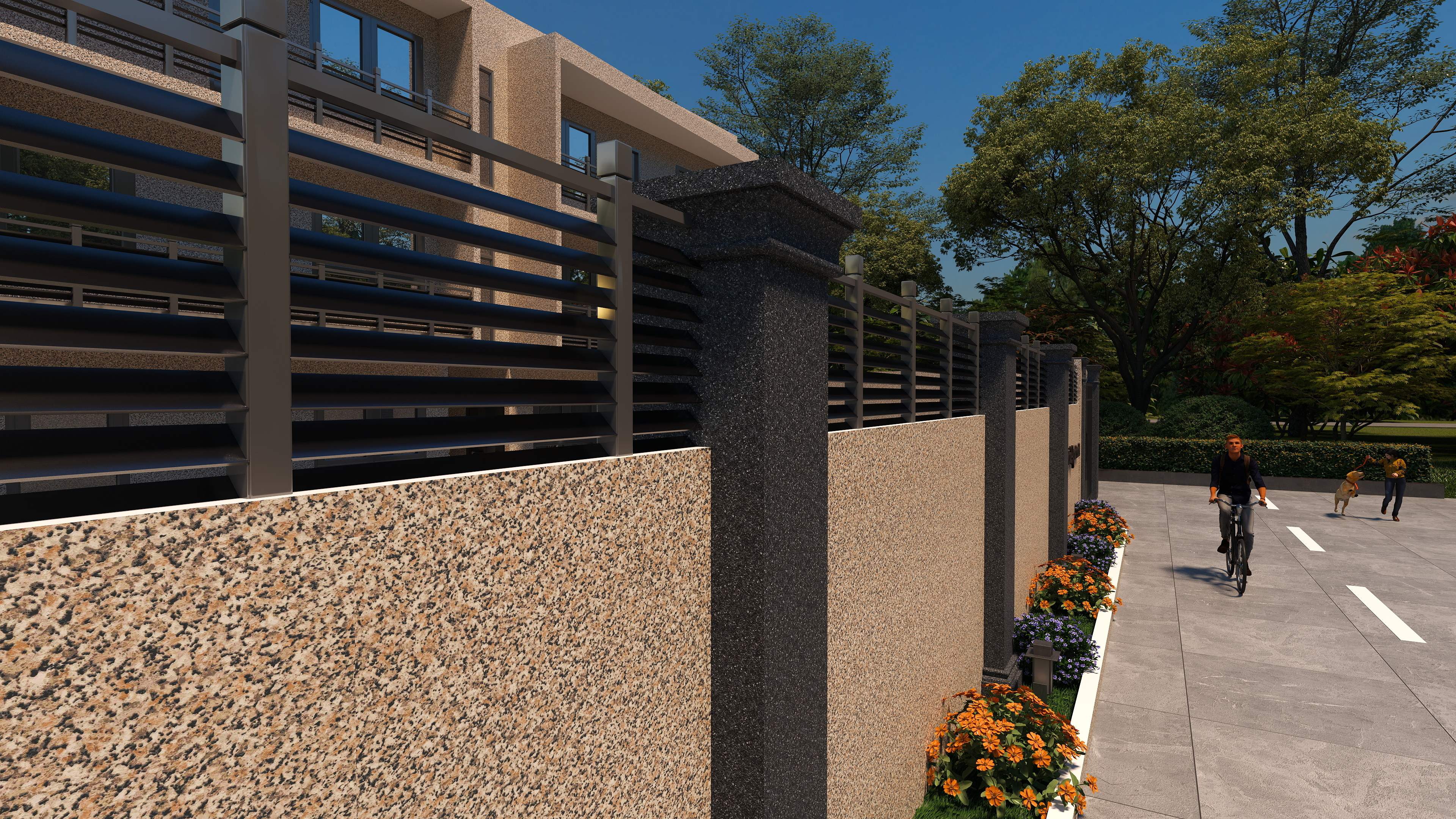 PROPOSED THREE {3} STOREY RESIDENTIAL APARTMENTS PLAN