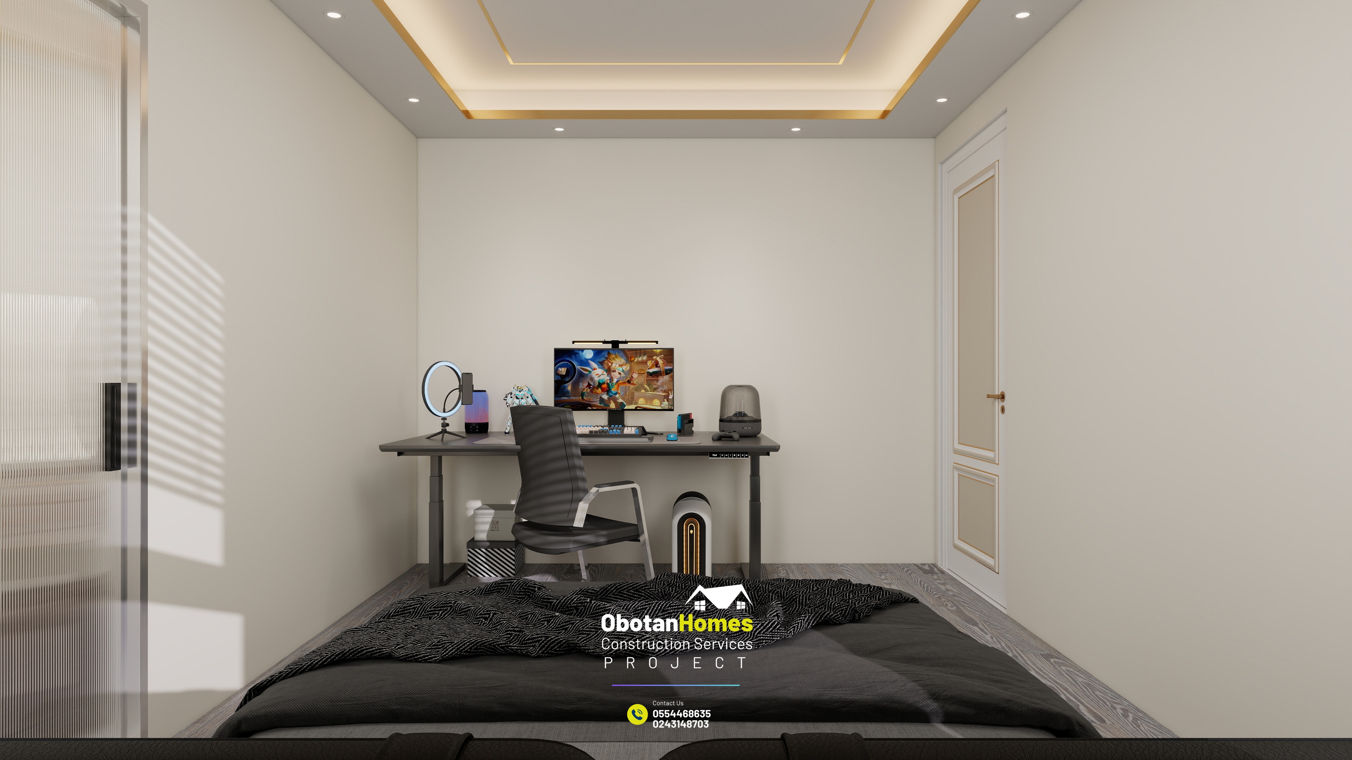 3D Rendering Of Six Bedroom Villa