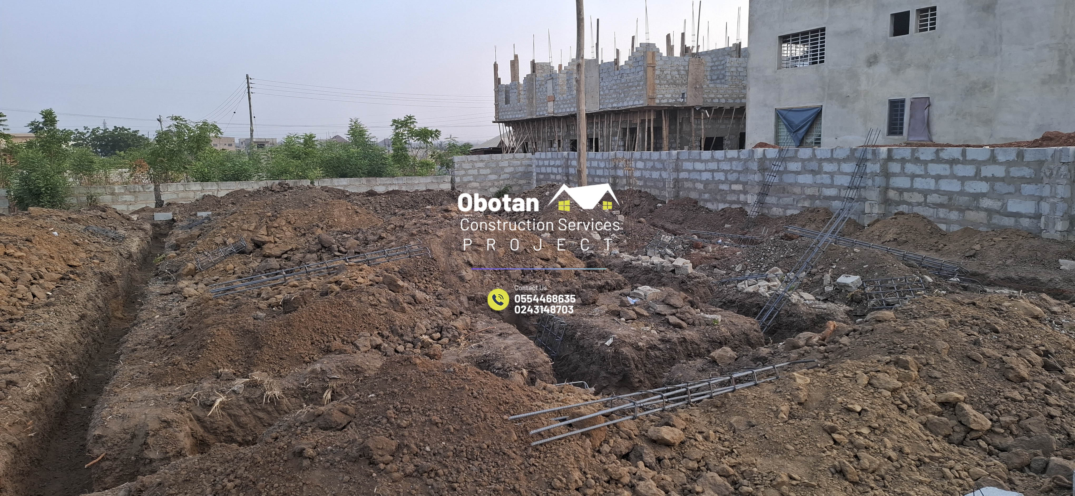 Double Two-Storey Residential Building