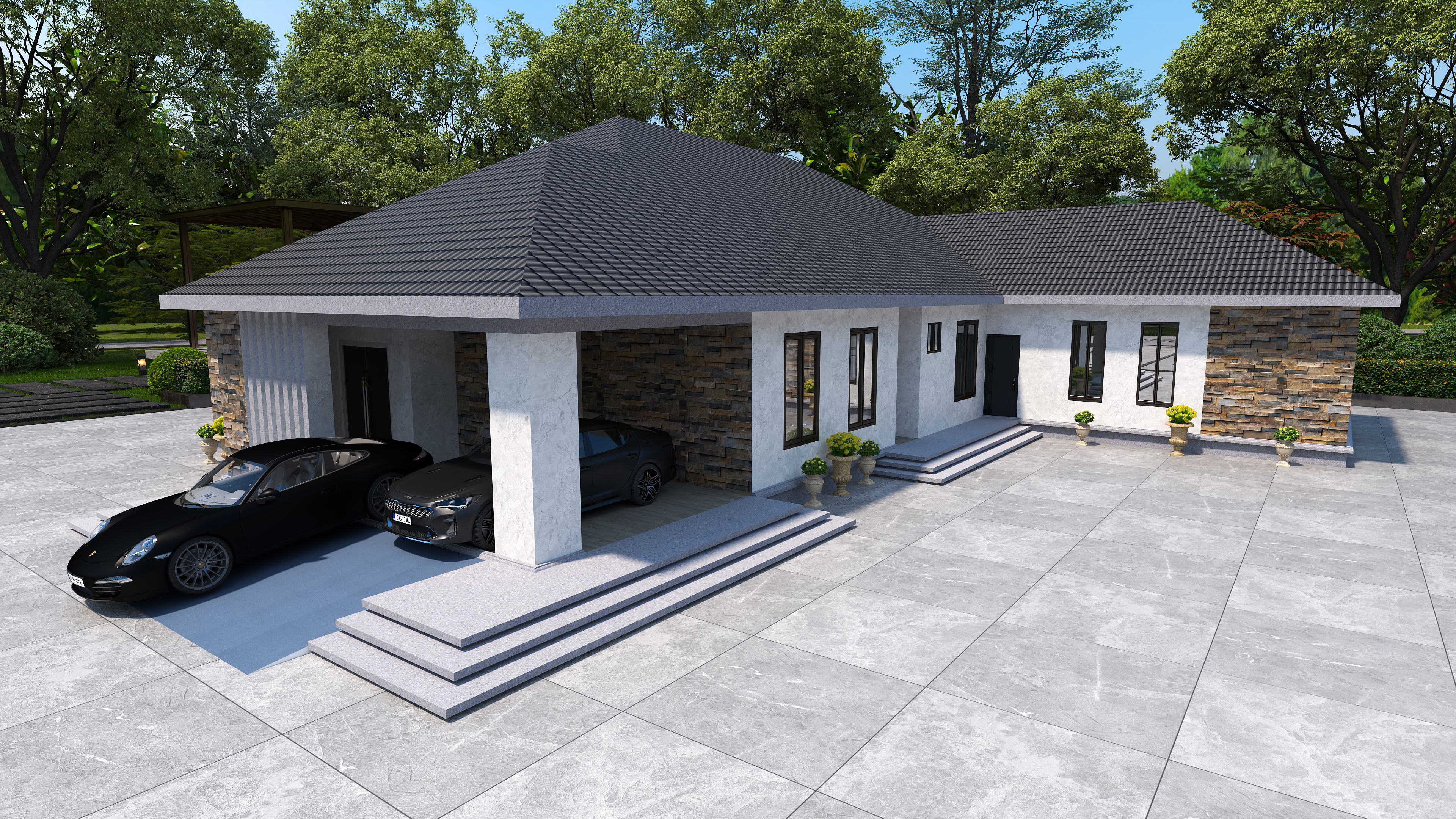 Five (5) Bedroom Residential Building