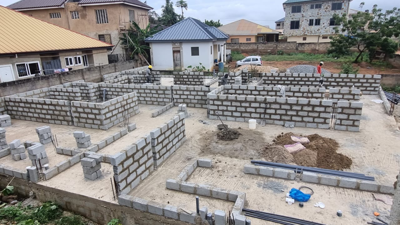 Three-Storey Residential Apartment