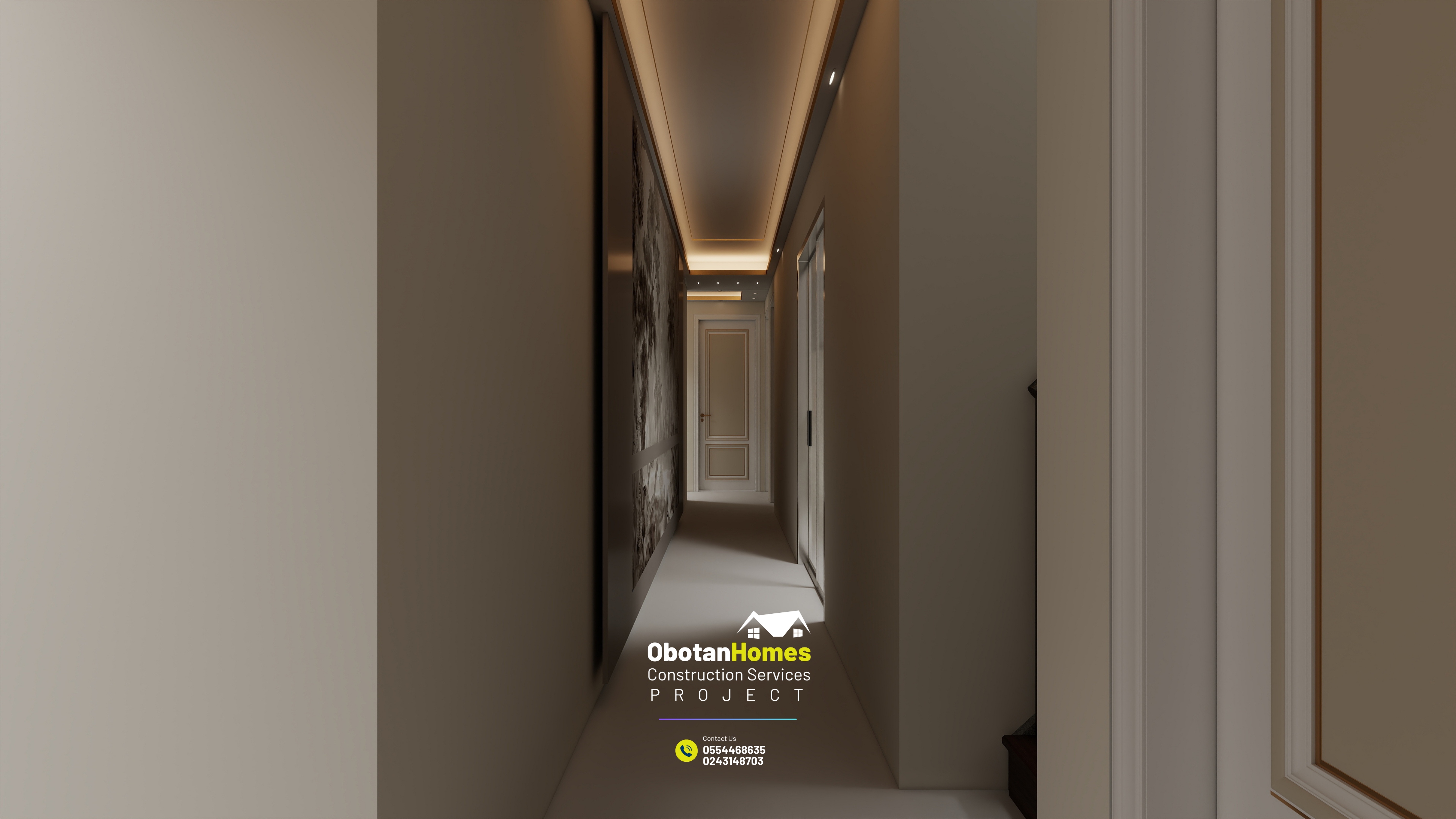3D Rendering Of Six Bedroom Villa