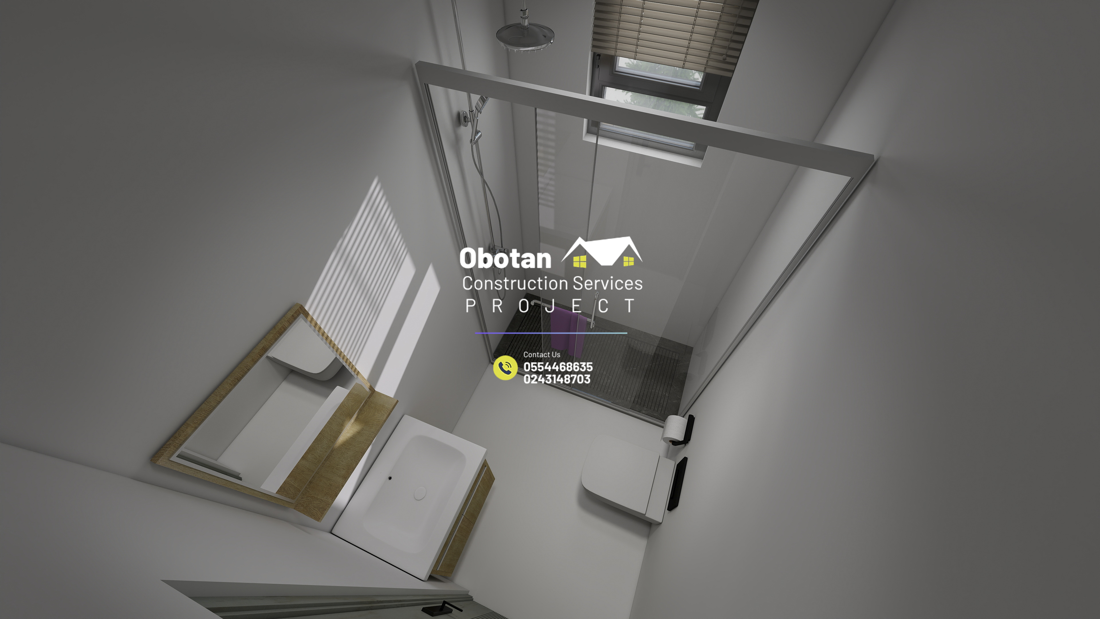 3D Modelling Of  Four (4) Bedroom Residential Building : Tafo