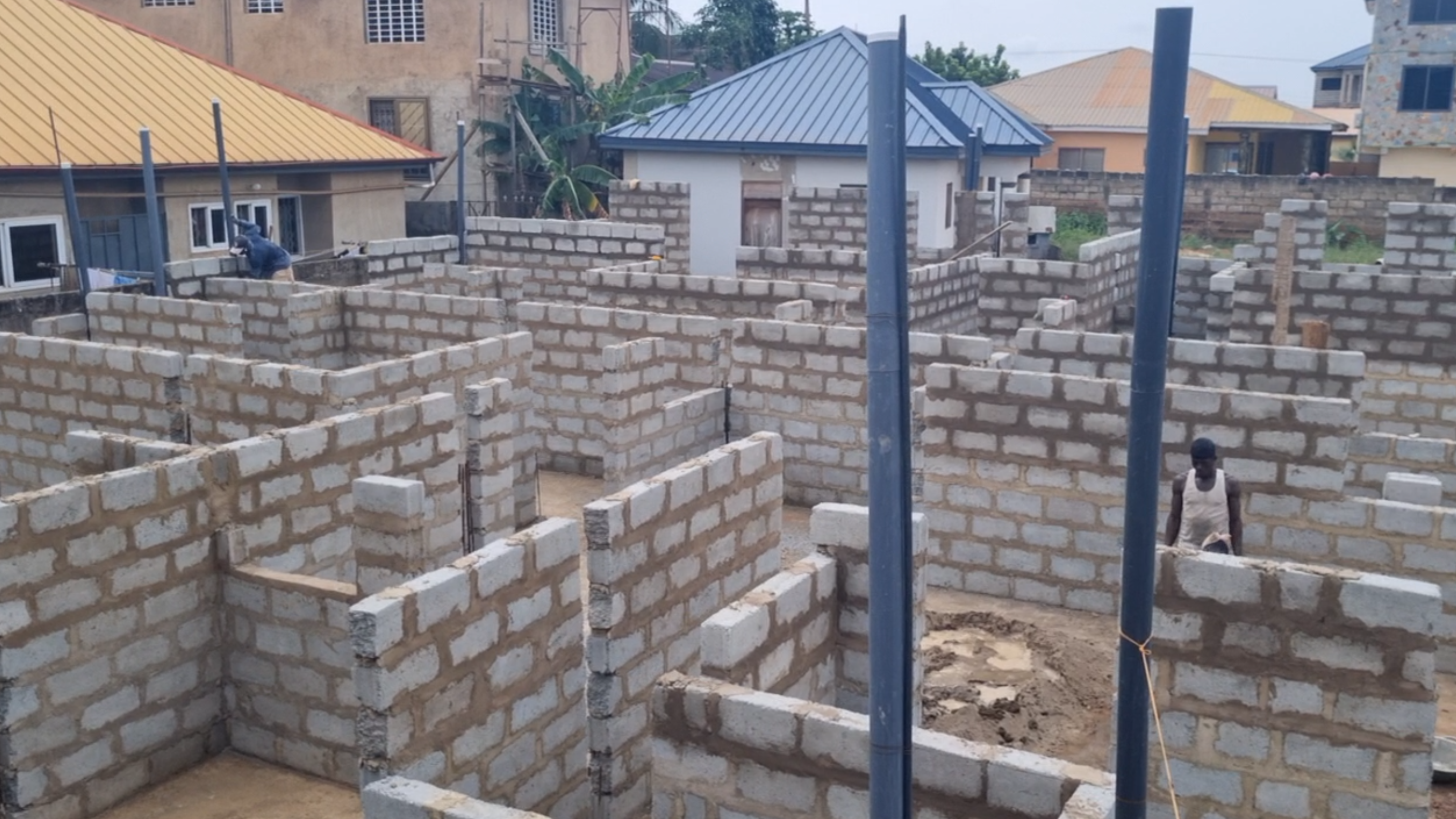 Three-Storey Residential Apartment