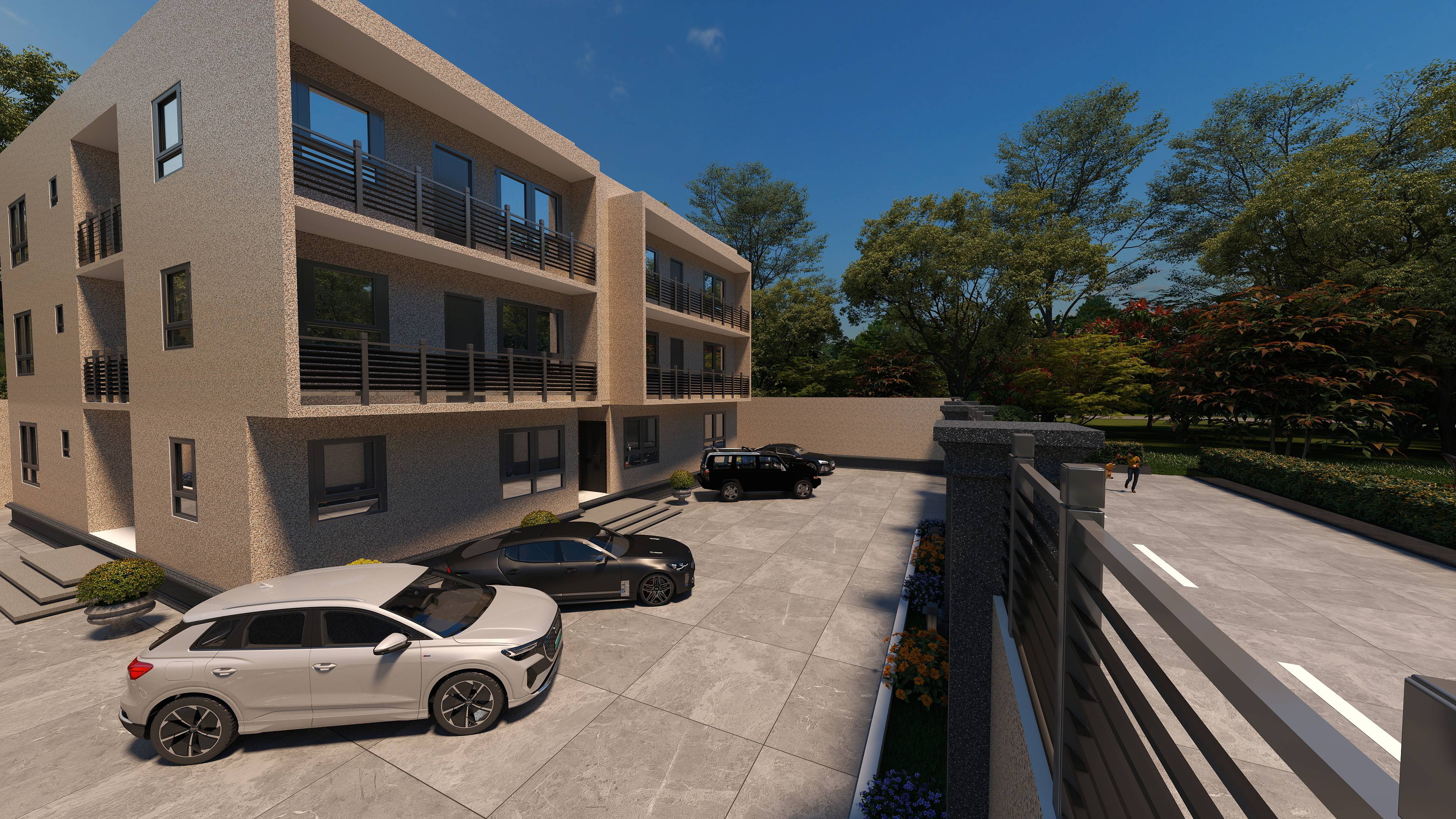 PROPOSED THREE {3} STOREY RESIDENTIAL APARTMENTS PLAN