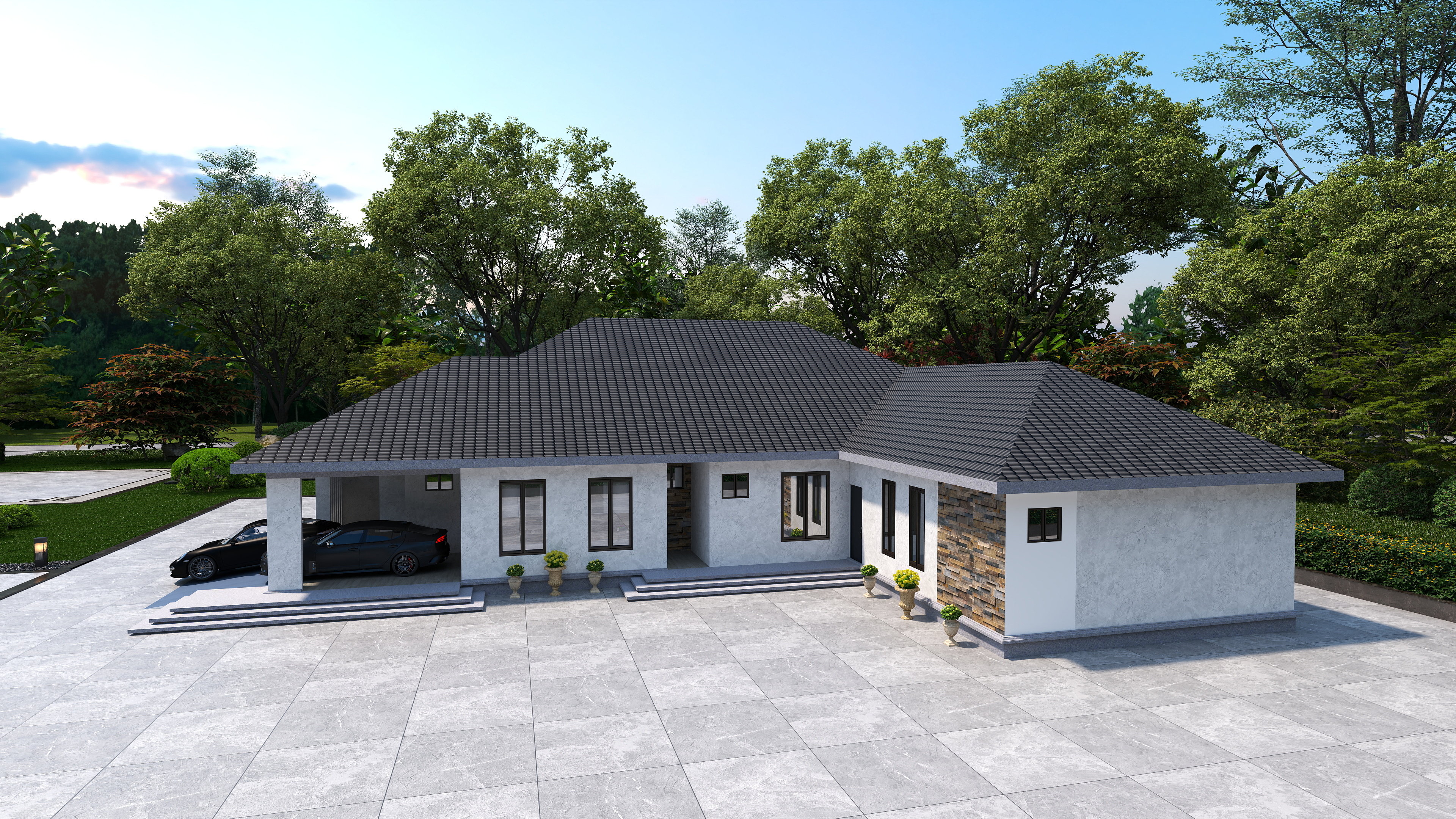 Five (5) Bedroom Residential Building
