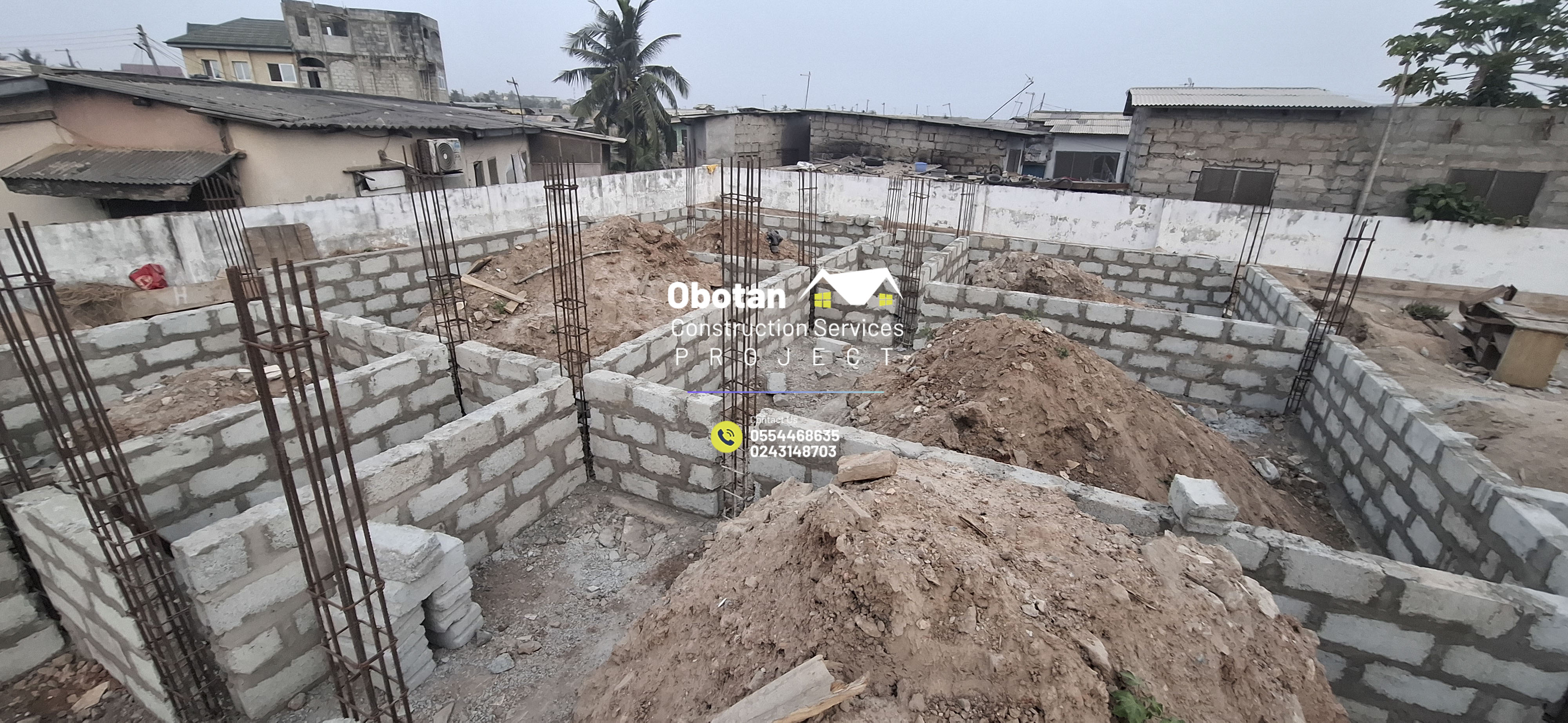 Three-Storey Residential Apartment