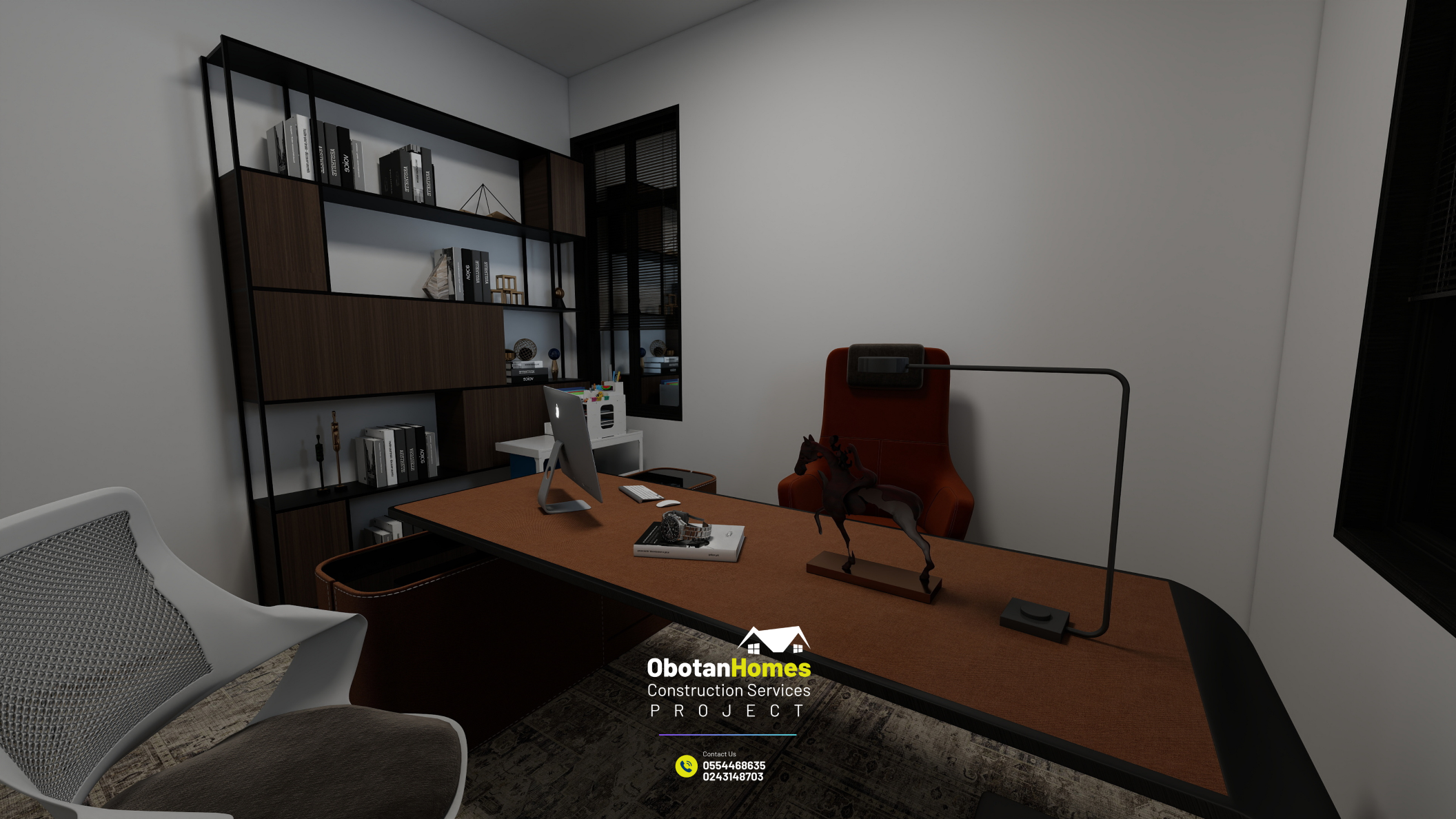 3D Modelling: Five (5) Two-Storey Residential Building