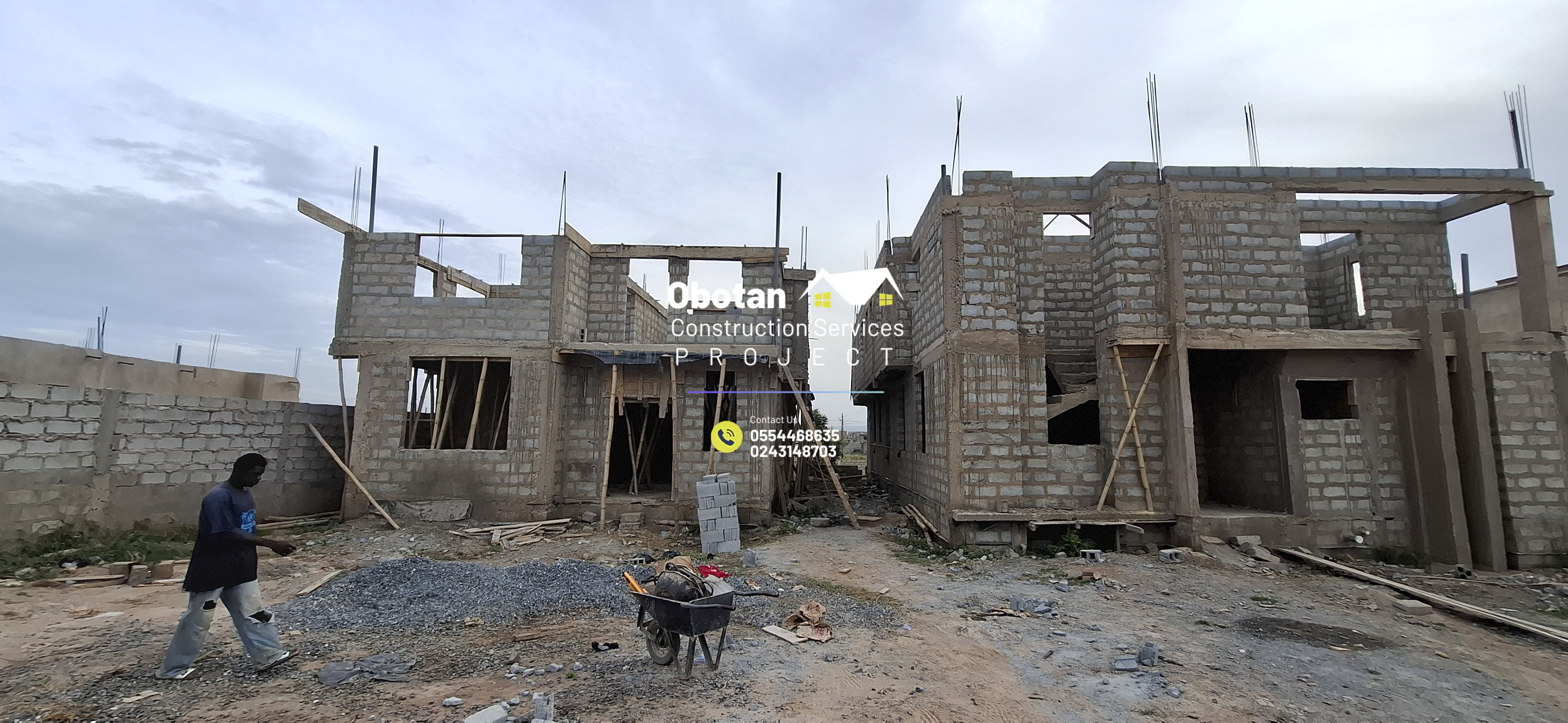 Double Two-Storey Residential Building